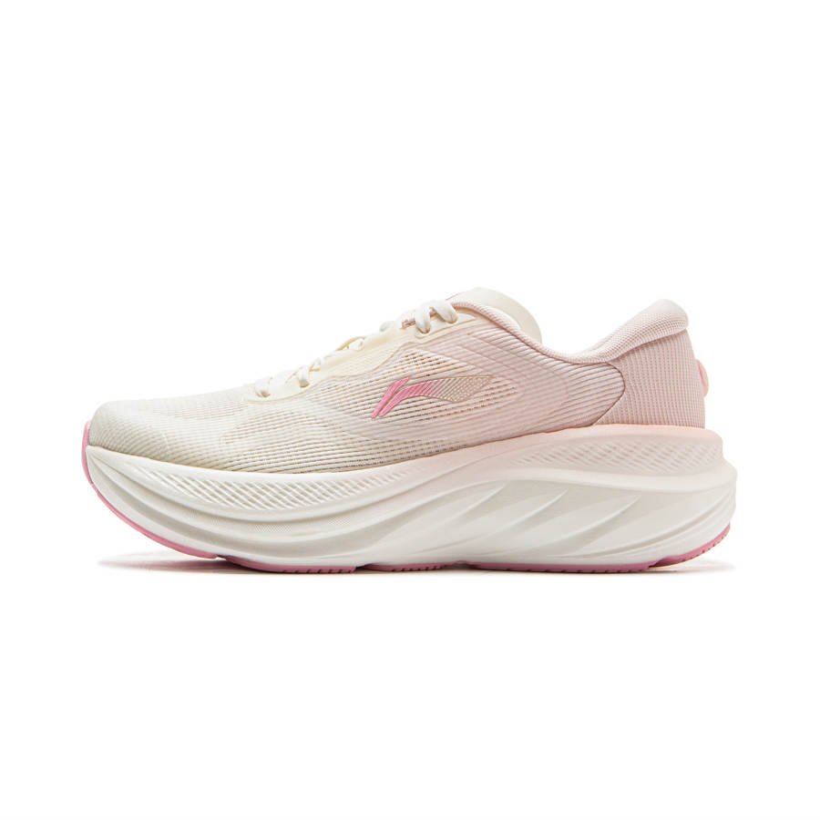 Li-Ning Li Ning Leisurely Slip Resistant, Abrasion Resistant, Breathable, Height Increasing Low top Running Shoes Women's
