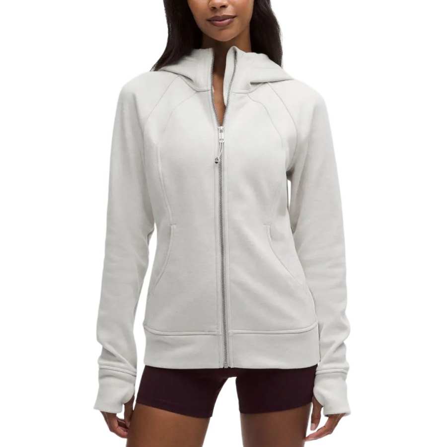 Lululemon Scuba Series Fleece Lined Zippers Hooded Long Sleeved Sweatshirt Women's