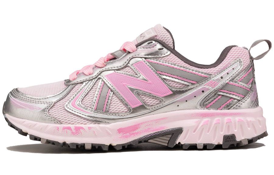 New Balance New Balance NB 410 V5 Textile, Artificial Leather Breathable Low top Running Shoes Unisex Pink