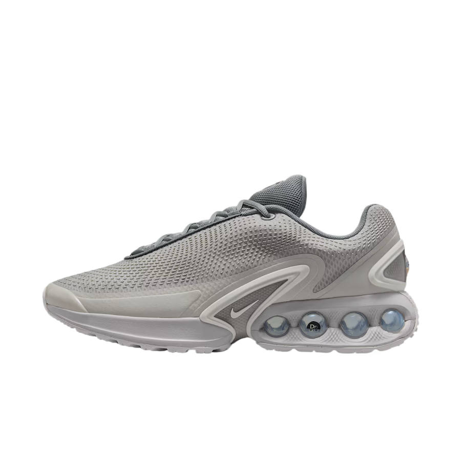 Nike Nike Air Max Dn Fabric Low top Rubber/Foam Casual Running Shoes Men's Gray White