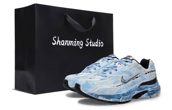 Nike Nike Initiator Abrasion Resistant Low top Casual City Commuting Running Shoes Men's Blue