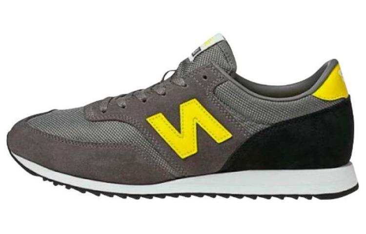 New Balance New Balance NB 620 Comfortable Cushioning, Wear Resistant Low top Running Shoes Unisex Gray Yellow