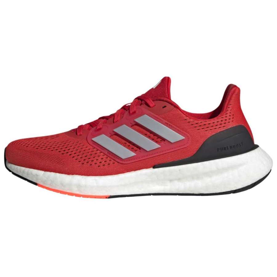 Adidas Adidas Pureboost 23 Slip Resistant Abrasion Resistant Slip Resistant Abrasion Resistant Low top Running Shoes Men's Red