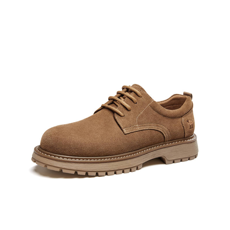 CAMEL CAMEL Work Boots Men's Low Top Earth Yellow, Dark Gray, Khaki