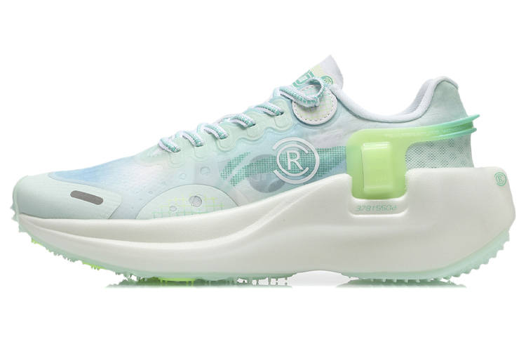 Li-Ning Li Ning Ranger Essential Sports Rebound Low top Running Shoes Women's Blue Green