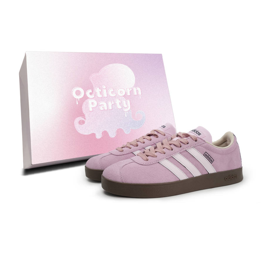 Adidas Adidas VL COURT 2.0 German Army Trainers Unisex Low Top Purple