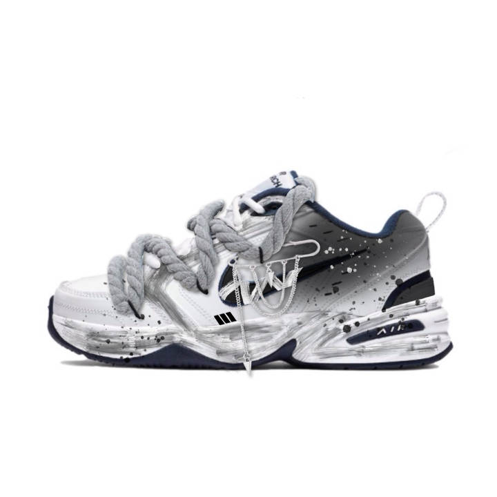 Nike Nike Air Monarch 4 Synthetic Leather Slip Resistant Abrasion Resistant Slip Resistant Abrasion Resistant Low top