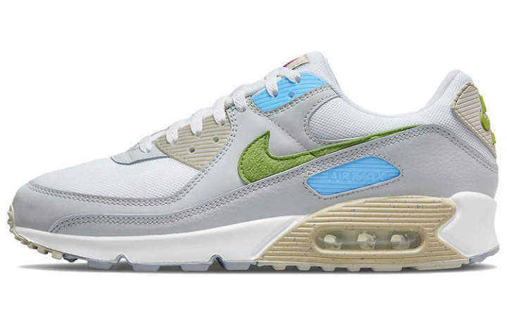 Nike Nike Air Max 90 White Chlorophyll University Blue