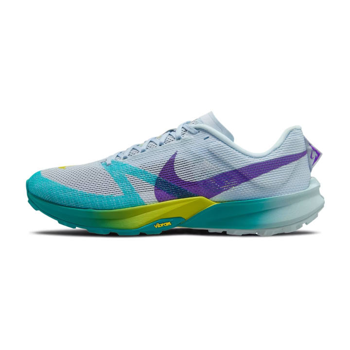 Nike Nike ReactX Terra Kiger 10 Glacier Blue Dusty Cactus Opti Yellow Field Purple