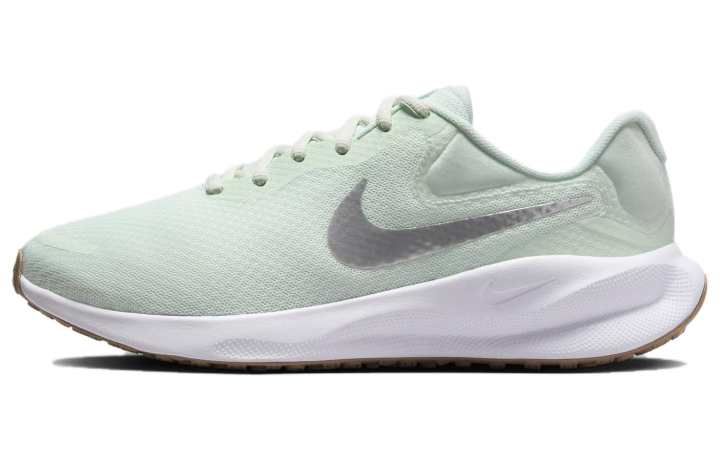 Nike Nike Women's Revolution 7 Wide 'Barely Green Metallic Silver'