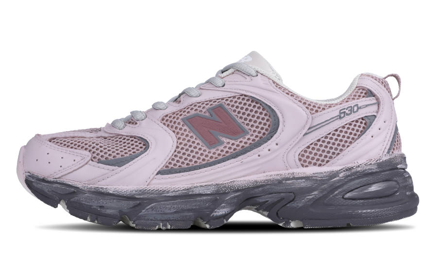 New Balance New Balance NB 530 Abrasion Resistant Abrasion Resistant Low top Running Shoes Unisex Pink Gray D Width