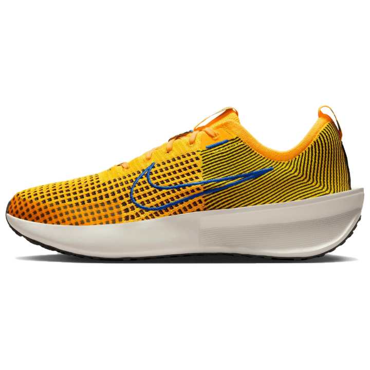Nike Nike Interact Run Abrasion Resistant Abrasion Resistant Low top Casual Running Shoes Men's Yellow