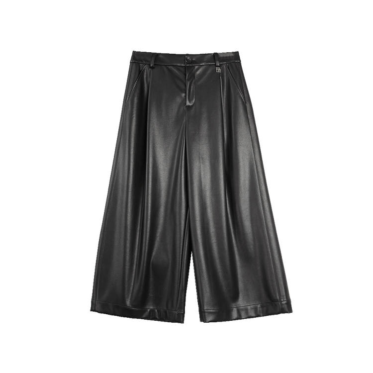ELLE Casual Pants Women's Moderate Straight Fit Pants