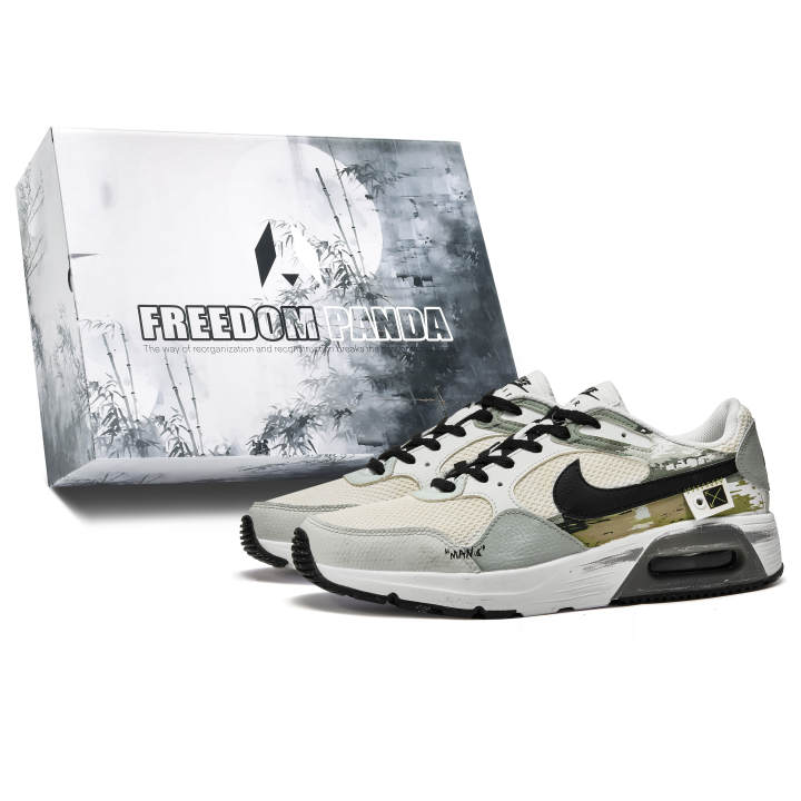 Nike Nike Air Max SC Slip Resistant Abrasion Resistant Slip Resistant Abrasion Resistant Low top Running Shoes GS Green
