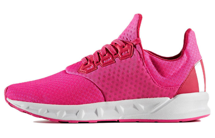 Adidas Adidas Falcon Elite 5 Fabric Abrasion Resistant Breathable Low top Running Shoes Women's Pink