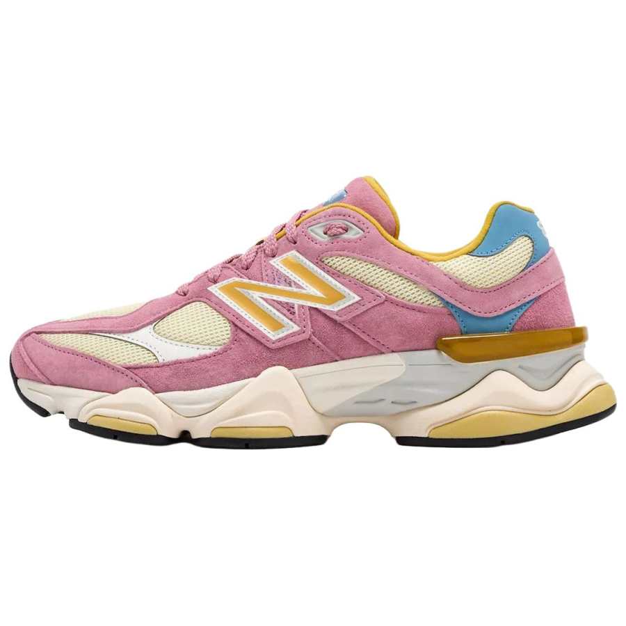 New Balance New Balance NB 9060 Abrasion Resistant Low top Running Shoes Men's Pink Beige