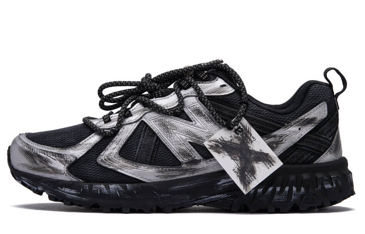 New Balance New Balance NB 410 Abrasion Resistant Low top Running Shoes Unisex Silver Black