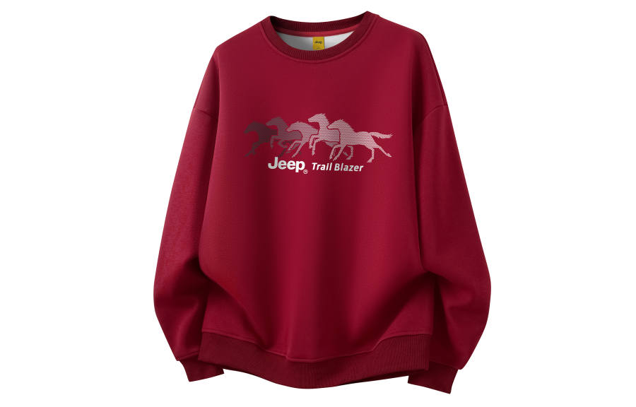 Jeep Sweatshirts Unisex Crew Neck Moderate Heavyweight