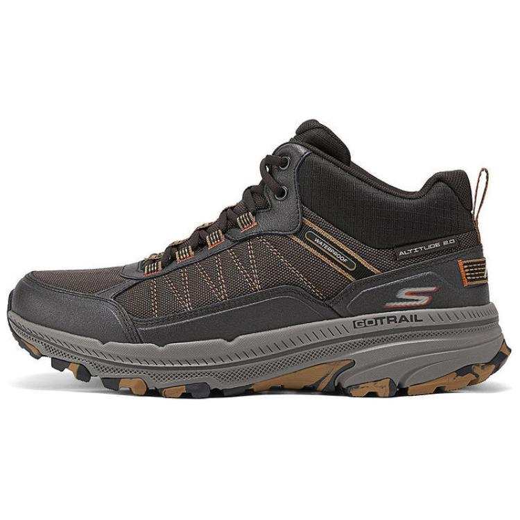 Skechers Go Run Trail Trendy Low top Running Shoes Men's Brown