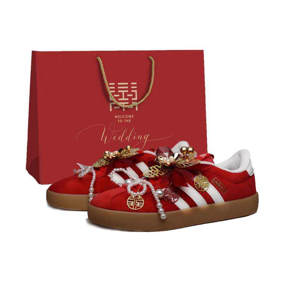 Adidas Adidas VL COURT 3.0 As You Wish Shopping Bag Abrasion Resistant Lightweight Wear resistant And Lightweight Low top
