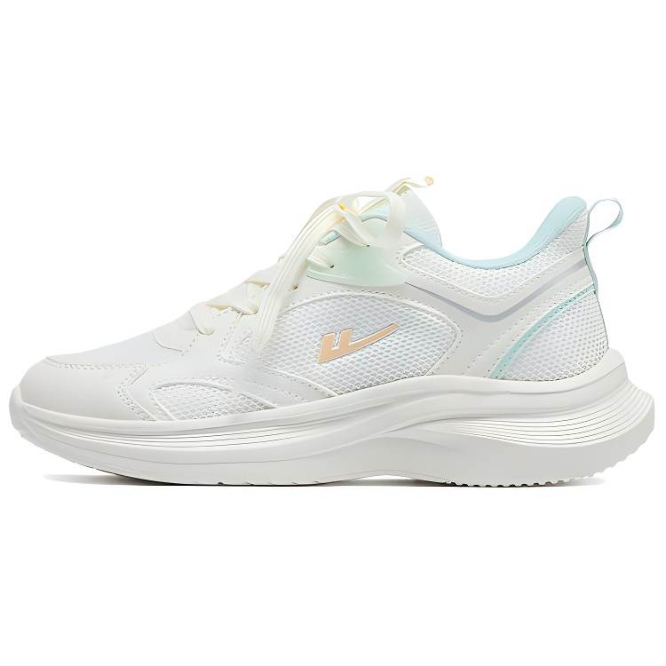 WARRIOR Running Shoes Women's Low Top Beige/Green