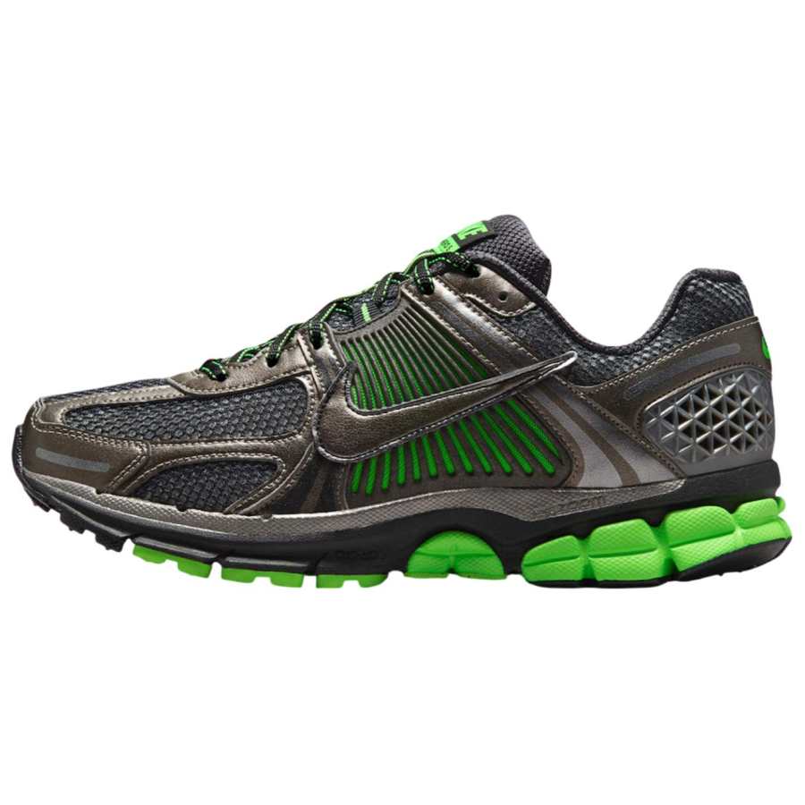 Nike Nike Vomero 5 Slip Resistant Abrasion Resistant Low top Casual Running Shoes Men's Black Green