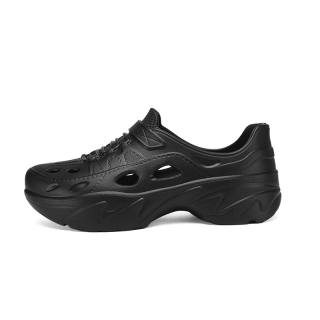 Topland Clogs Men's Black/Gray/Khaki