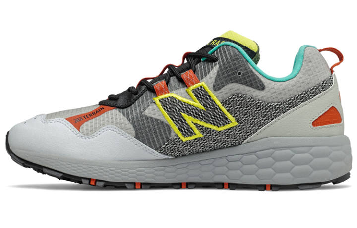 New Balance New Balance Fresh Foam Crag V2 'Grey Yellow'