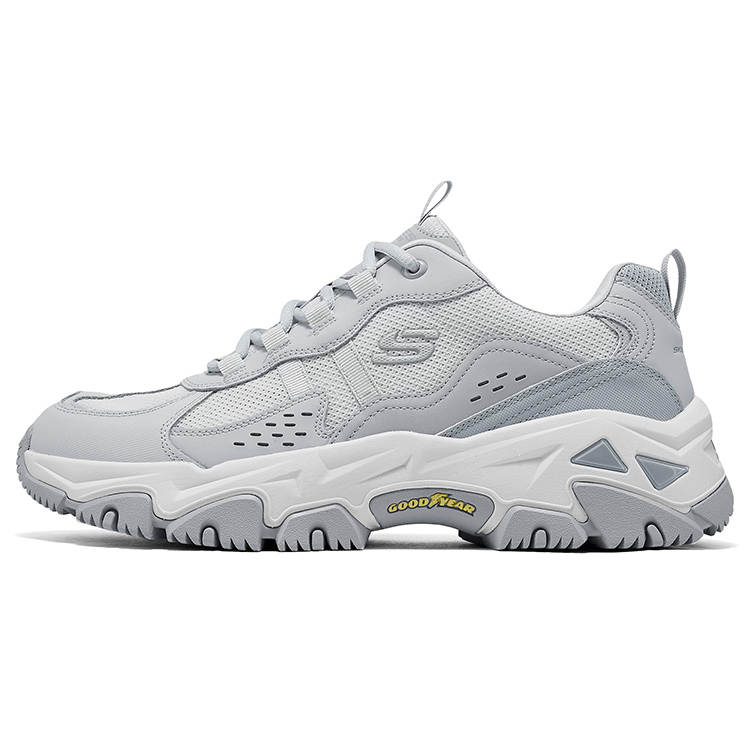 Skechers Low top Casual Shoes Men's Light Gray
