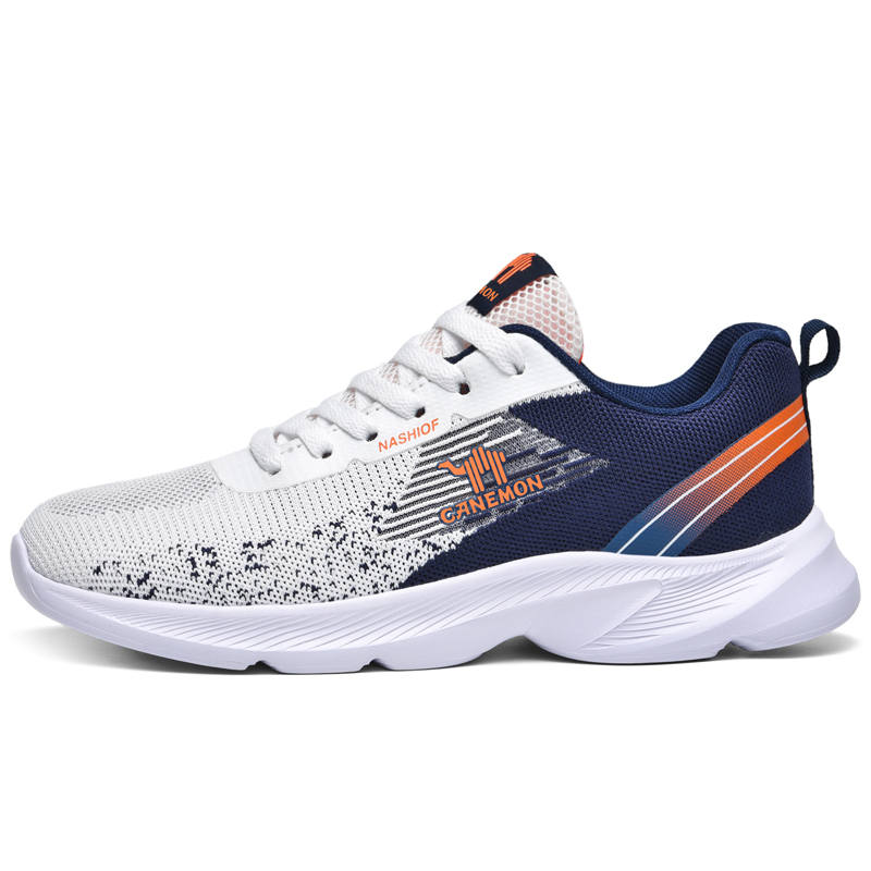 LINGHANGLUOTUO Cushioning Slip Resistant Cushioning Slip Resistant Low top Running Shoes Men's