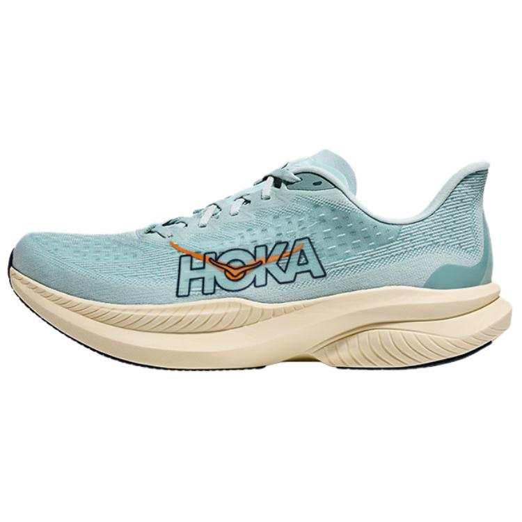 HOKA ONE ONE MACH 6 Breathable Support Running Shoes Men's Blue