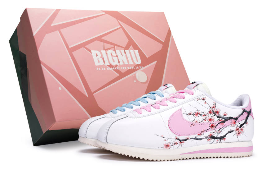 Nike Nike Cortez Slip Resistant Abrasion Resistant Slip Resistant Abrasion Resistant Low top Running Shoes Women's
