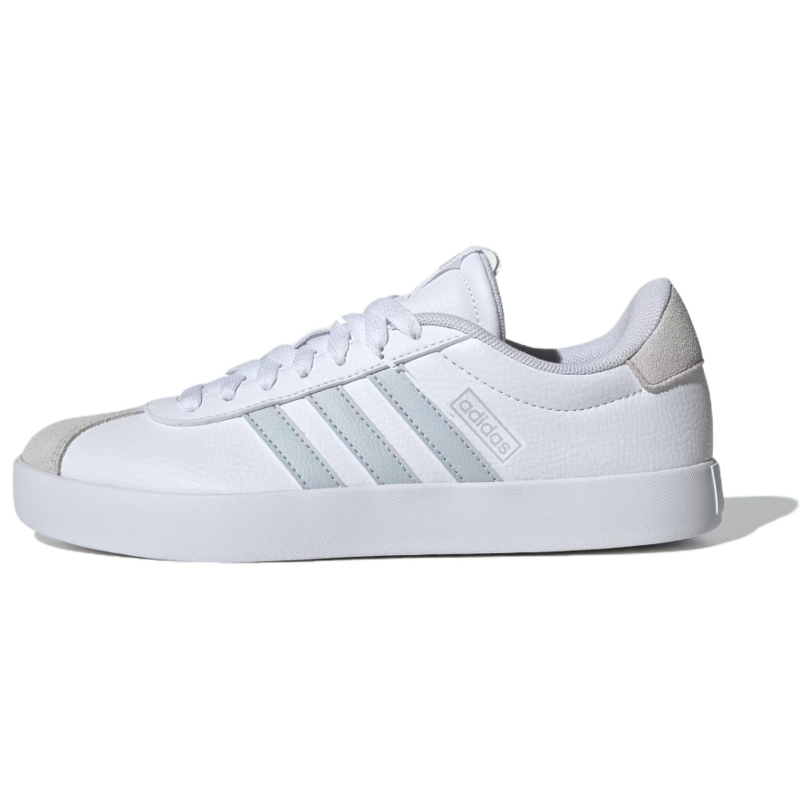 Adidas Adidas VL COURT 3.0 Slip Resistant Abrasion Resistant Low top Skateboard Shoes Women's White