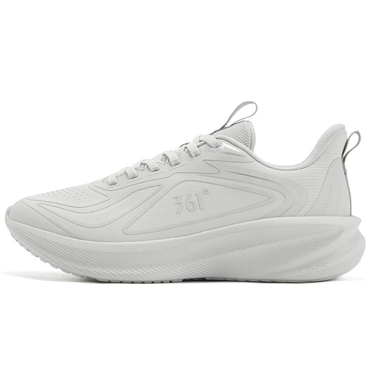 361° Comfortable Rain Screen Cushioning Abrasion Resistant Low top Casual Running Shoes Men's White