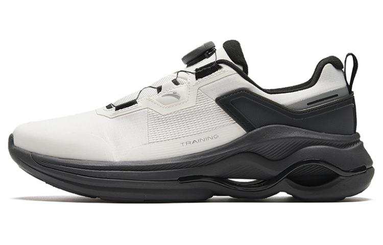 Anta Cushioning, Wear Resistant Low top Running Shoes Men's Gray Black