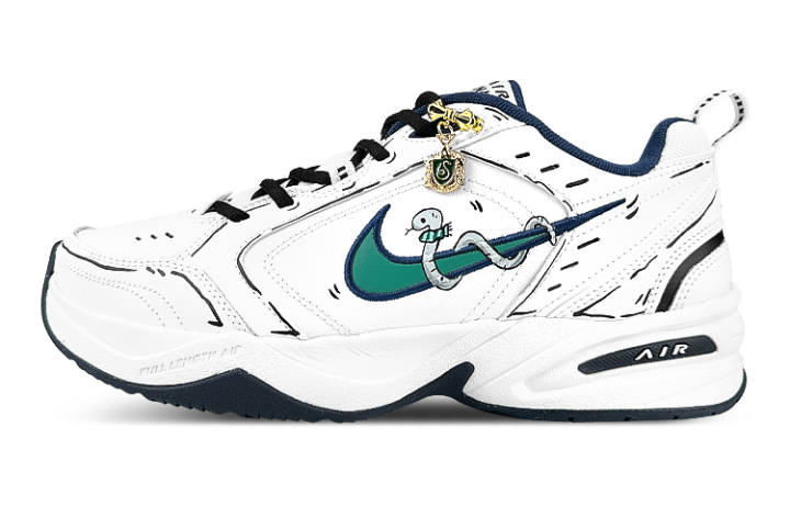 Nike Nike Air Monarch 4 Height Increasing Height Increasing Low top Chunky Sneakers Unisex Green White