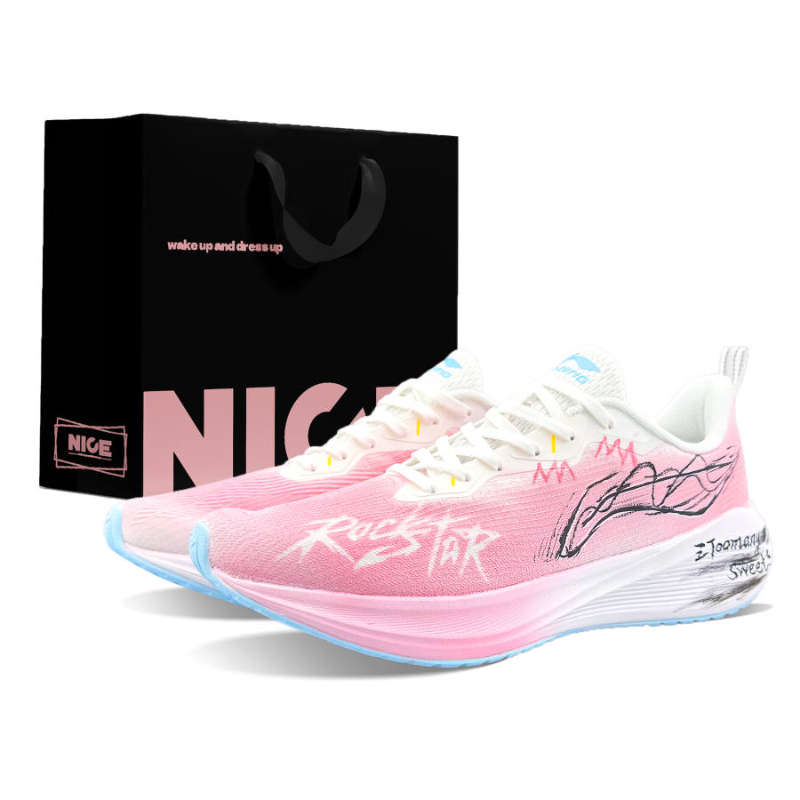 Li-Ning Li Ning Wuyue Textile Cushioning, Wear Resistant Low top Training Running Shoes Men's