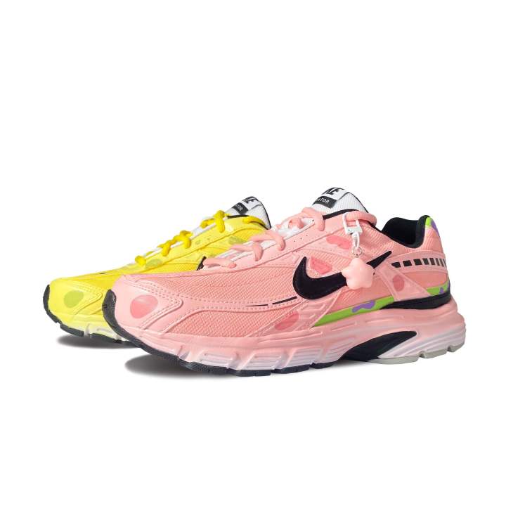 Nike Nike Initiator Classic And Versatile Mesh Breathable Low top Running Shoes Men's Pink Yellow