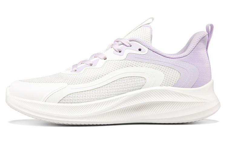 361° Cushioning Breathable Low top Running Shoes Women's White Purple