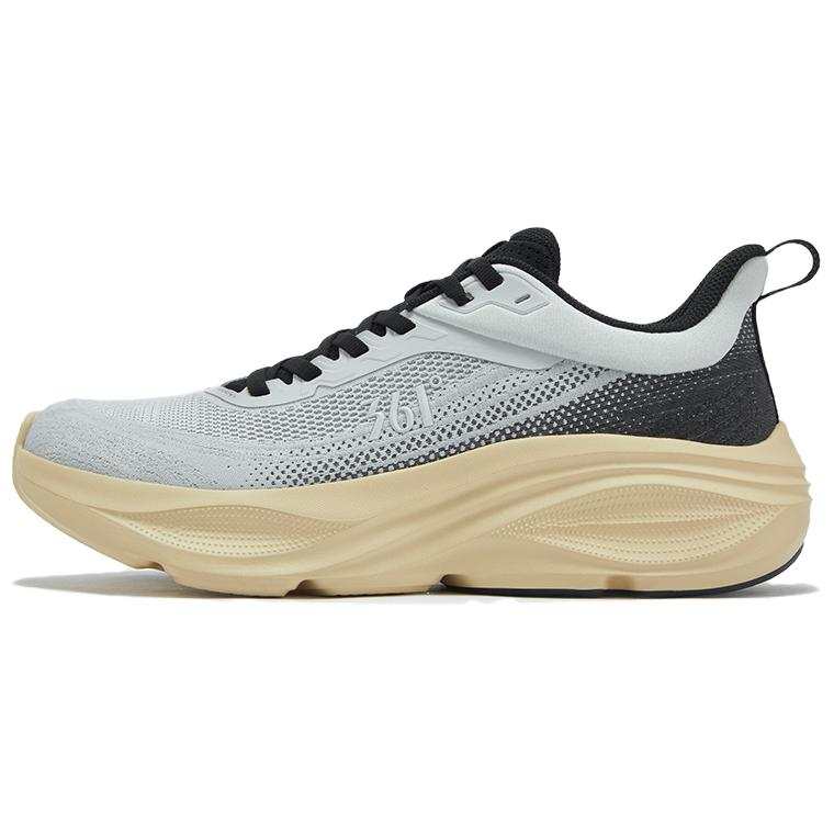 361° Nebula Abrasion Resistant Breathable Low top Casual Running Shoes Men's Gray Black