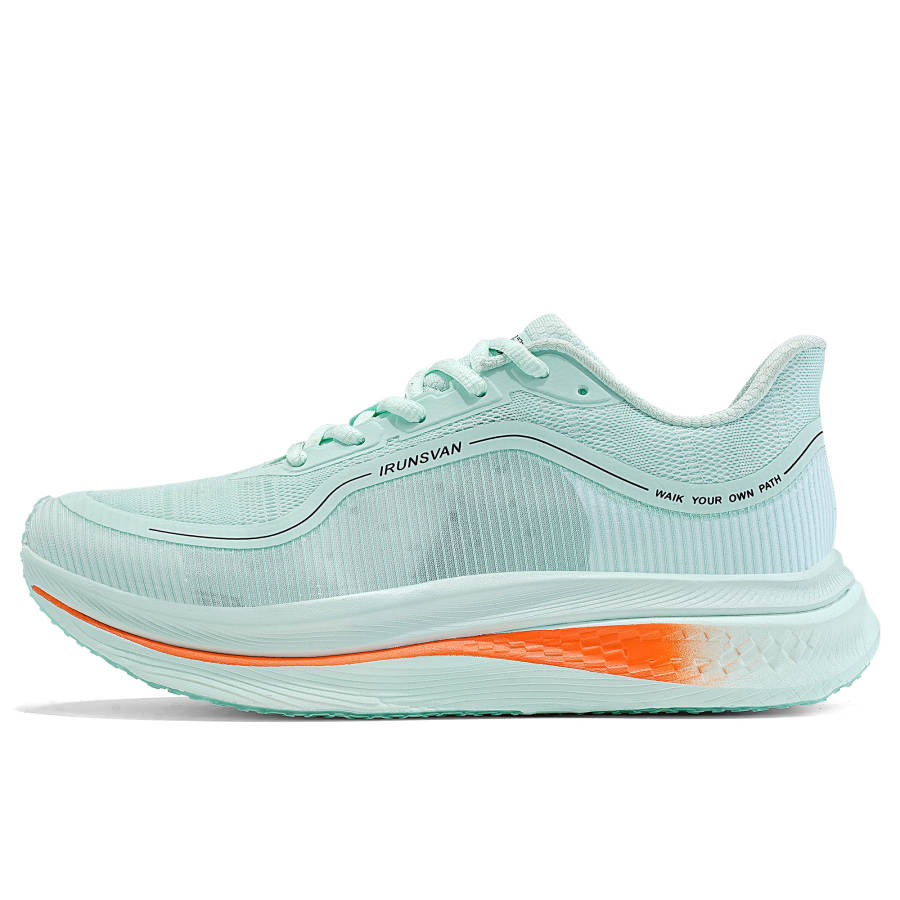IRUNSVAN Low top Running Shoes Unisex Dream Chasing Cyan