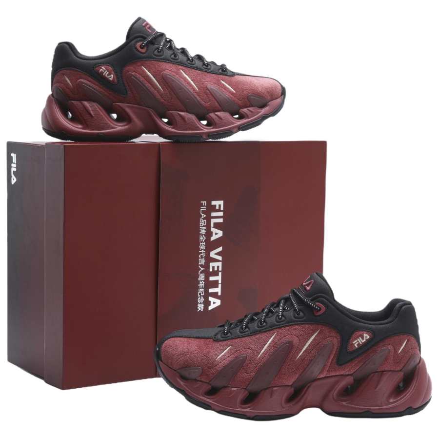 FILA VETTA YYQX Cushioning Abrasion Resistant Coverage Support Lightweight Low top Chunky Sneakers Women's