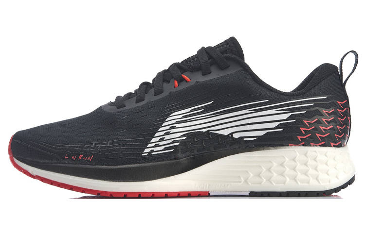Li-Ning Li Ning Red Hare 4 Lightweight Low top Running Shoes Women's Standard Black