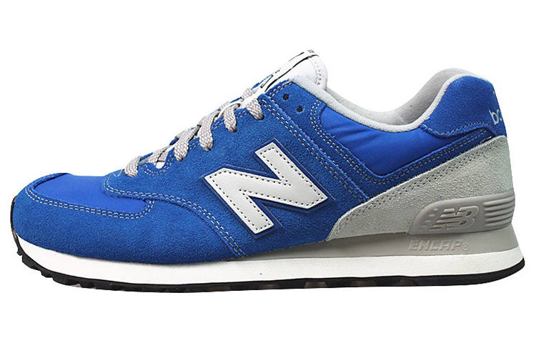 New Balance New Balance NB 574 Fabric Low top Casual Running Shoes Unisex Aqua Blue