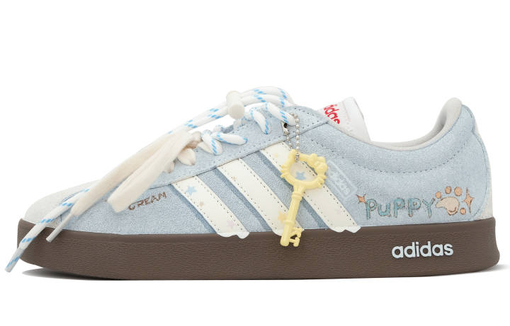 Adidas Adidas VL COURT 2.0 Low top German Army Trainers Unisex Light Blue