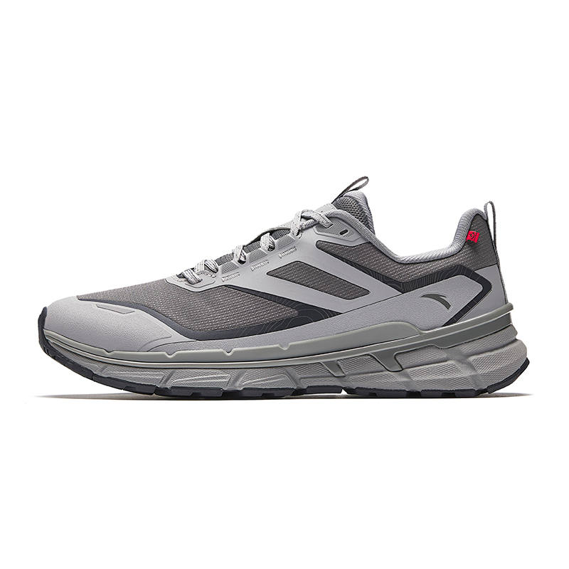 ANTA SUPERSTORE CHAOJIANTA Cushioning Slip Resistant Cushioning Slip Resistant Low top Outdoor Shoes Men's Gray
