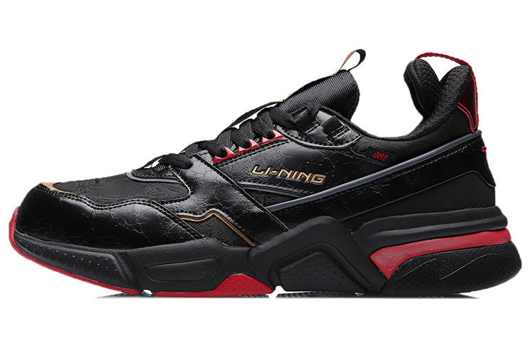 Li-Ning Li Ning Textile, Synthetic Leather, Split Cow Leather