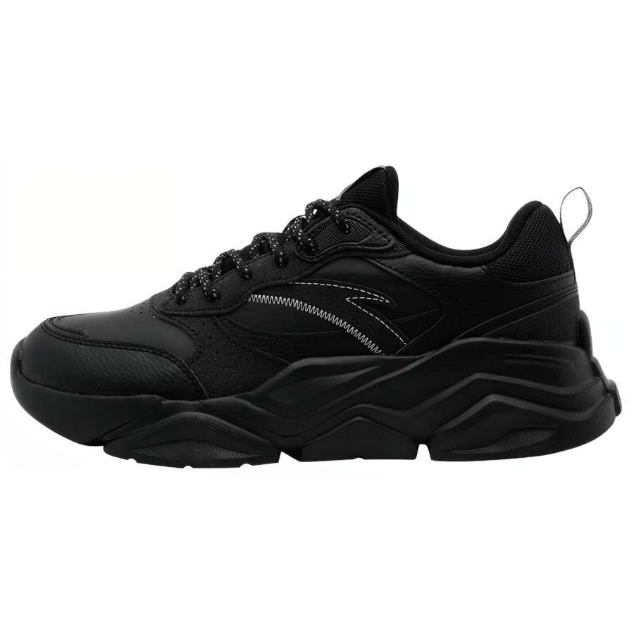 Anta Life Collection Fabric Mid top Casual Running Shoes Men's Black