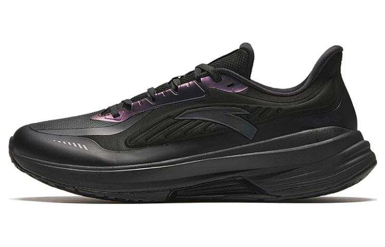 Anta Comfortable Fabric Low top Running Shoes Men's Black