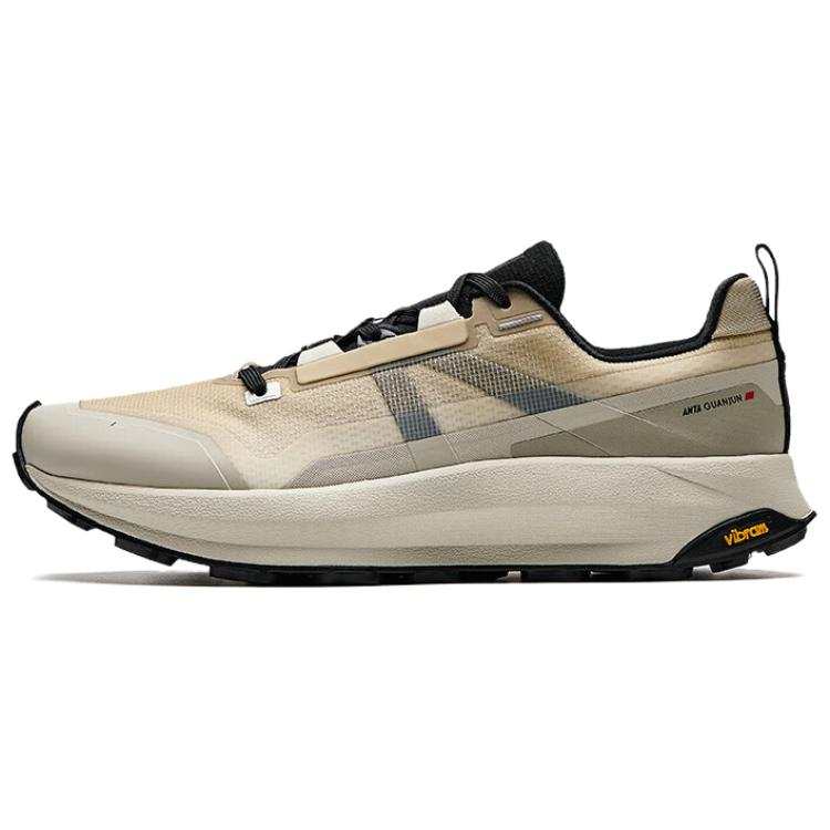Anta Abrasion Resistant Slip Resistant Abrasion Resistant Slip Resistant Low top Outdoor Shoes Men's Light Tawny